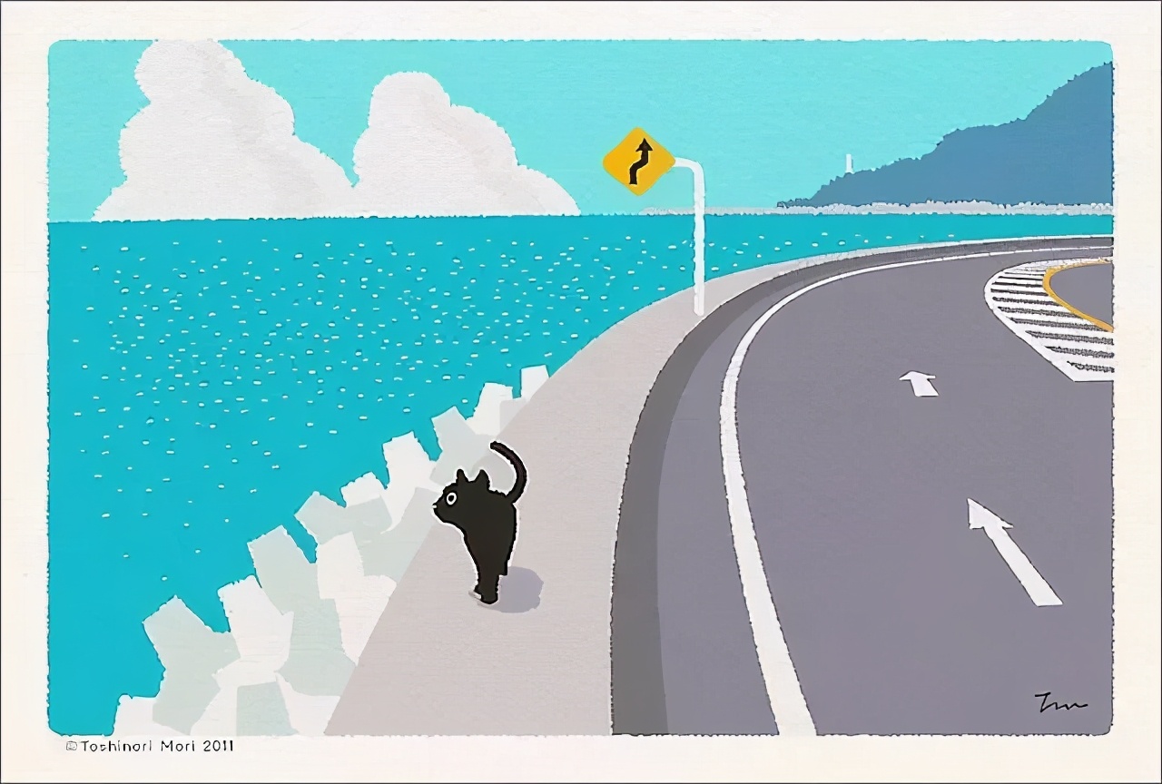 �������������ձ��廭ʦ���µ�è��ȥ̤�࣬�����µķ�⾡���۵�