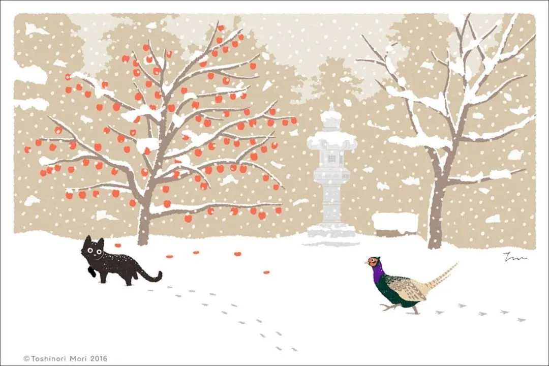 �������������ձ��廭ʦ���µ�è��ȥ̤�࣬�����µķ�⾡���۵�