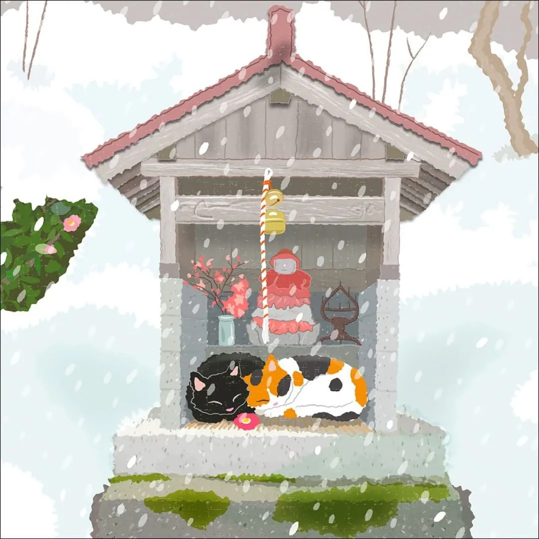 �������������ձ��廭ʦ���µ�è��ȥ̤�࣬�����µķ�⾡���۵�