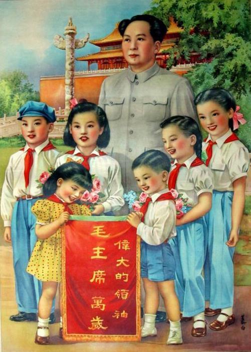 收藏吧！一百多张无水印怀旧年代年画宣传画