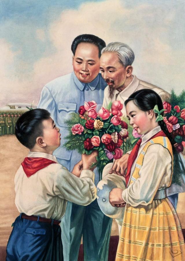 收藏吧！一百多张无水印怀旧年代年画宣传画