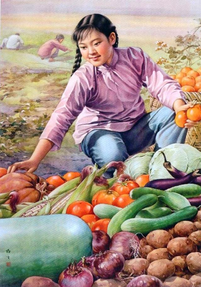 收藏吧！一百多张无水印怀旧年代年画宣传画