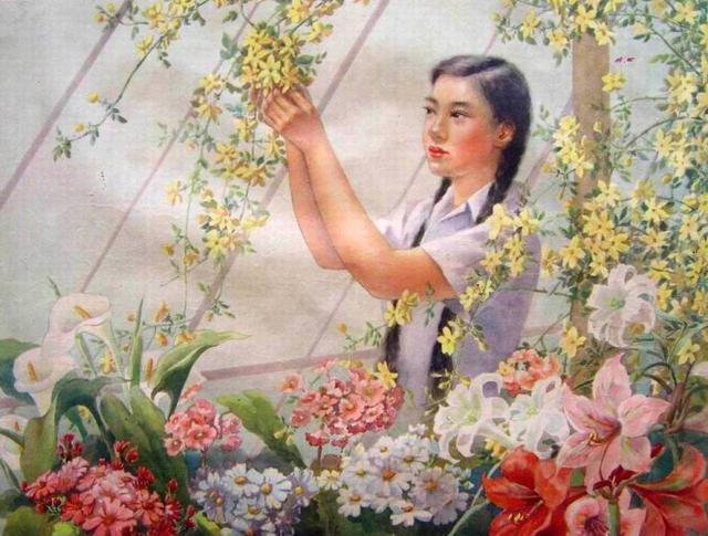 收藏吧！一百多张无水印怀旧年代年画宣传画