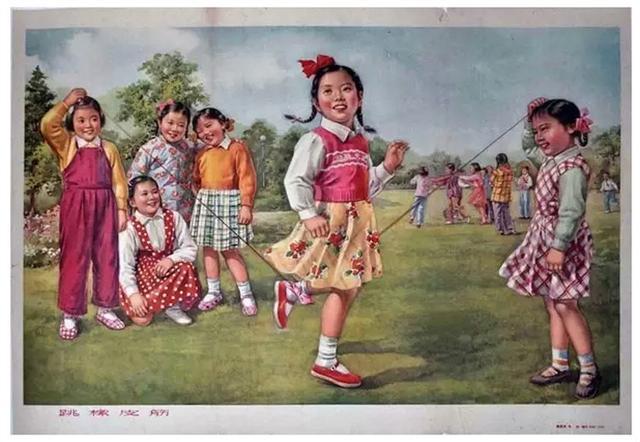 收藏吧！一百多张无水印怀旧年代年画宣传画