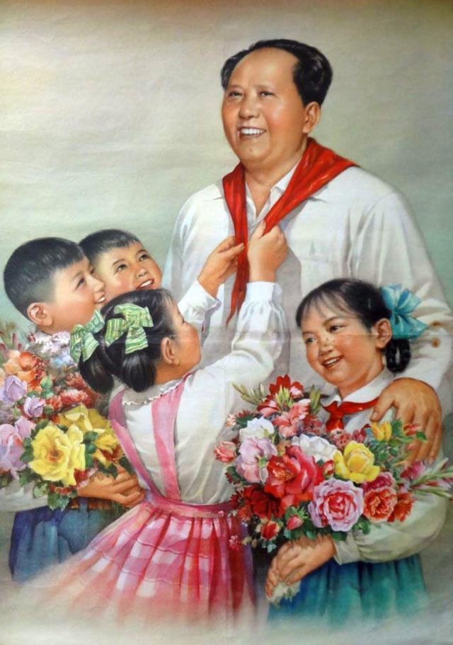 收藏吧！一百多张无水印怀旧年代年画宣传画