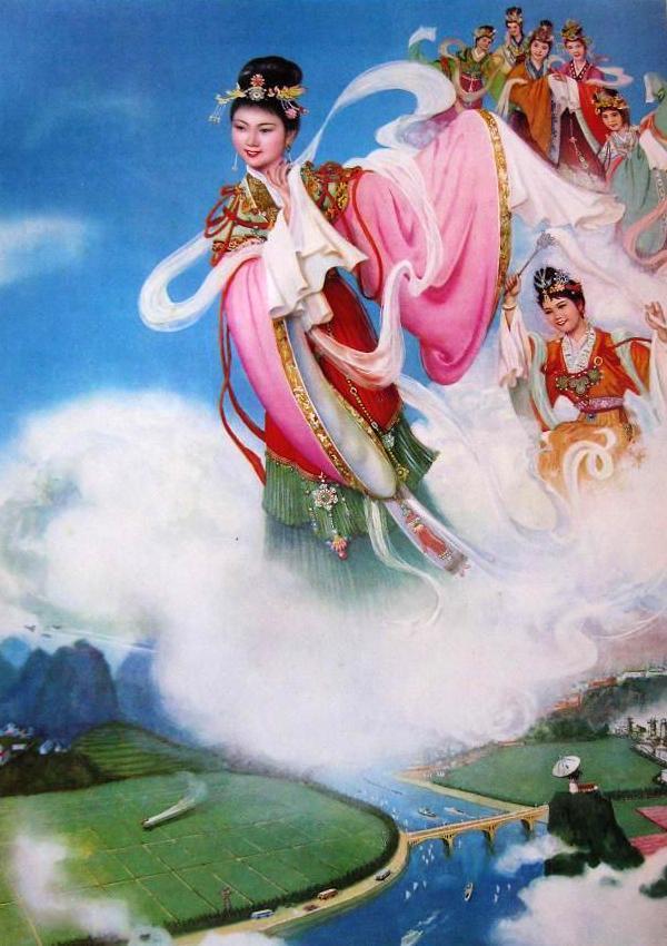 收藏吧！一百多张无水印怀旧年代年画宣传画