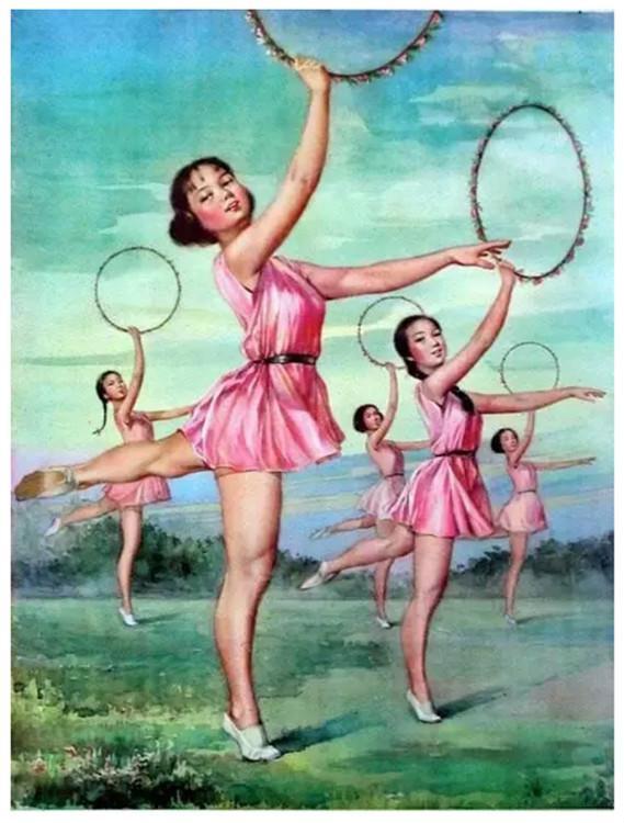 收藏吧！一百多张无水印怀旧年代年画宣传画