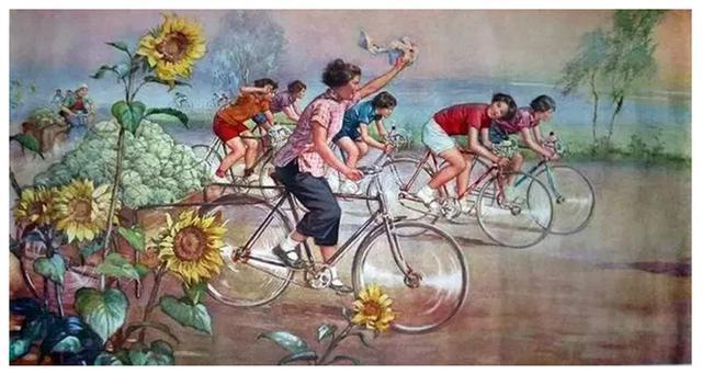 收藏吧！一百多张无水印怀旧年代年画宣传画