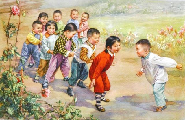 收藏吧！一百多张无水印怀旧年代年画宣传画