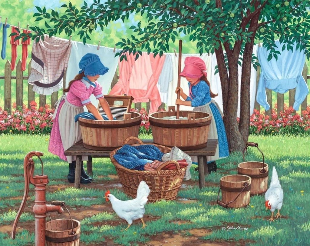 图片[8]-美国艺术家 约翰·斯隆 反学院的垃圾桶画派-小改变网